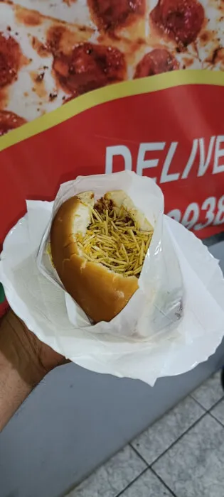 Cachorro-quente na chapa